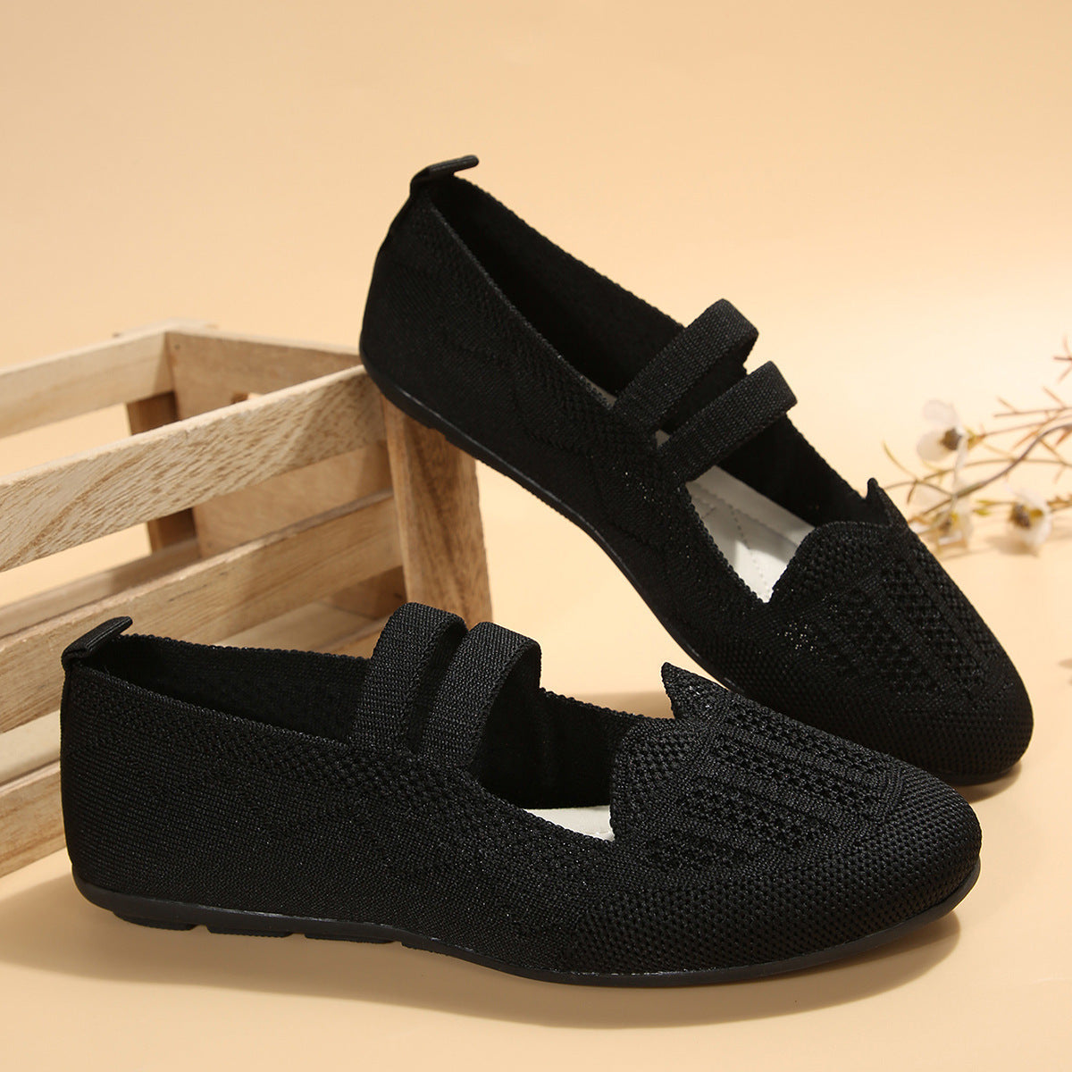 ScallopKnit Rounde Mary Janes