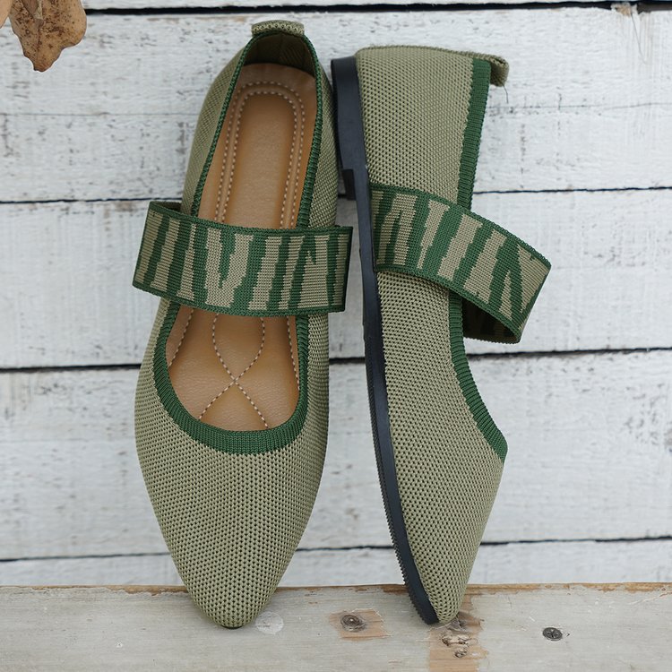 WildKnit Pointe Mary Janes