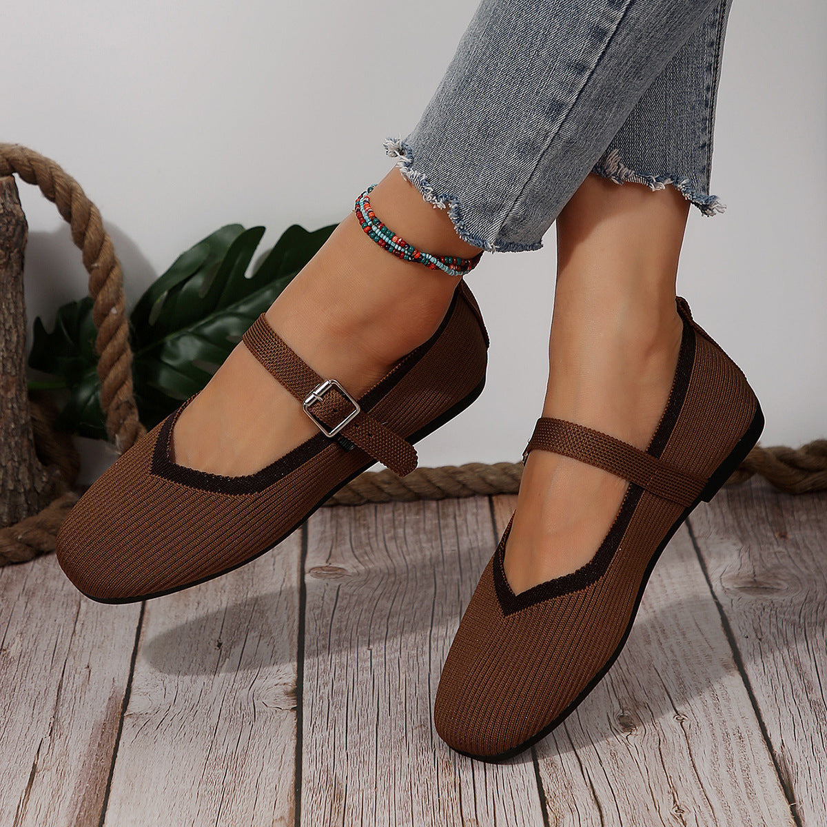 LineKnit ContraLine Mary Janes
