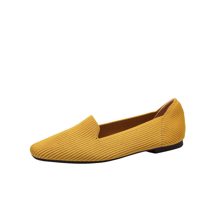 LineKnit Squaré Loafers