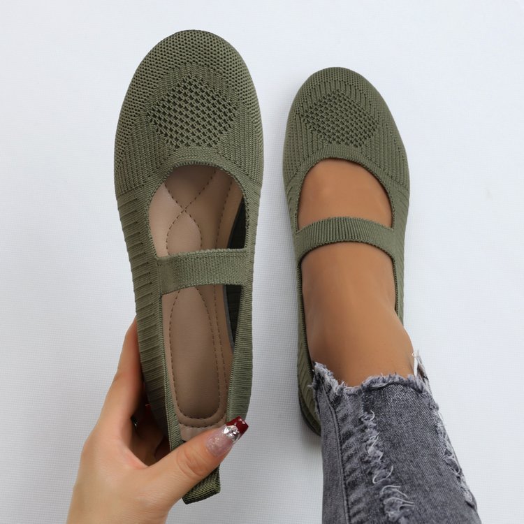 VentiKnit Rounde Mary Janes