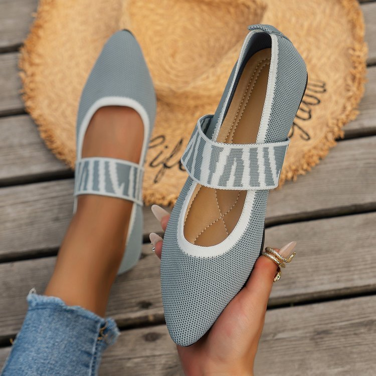 WildKnit Pointe Mary Janes