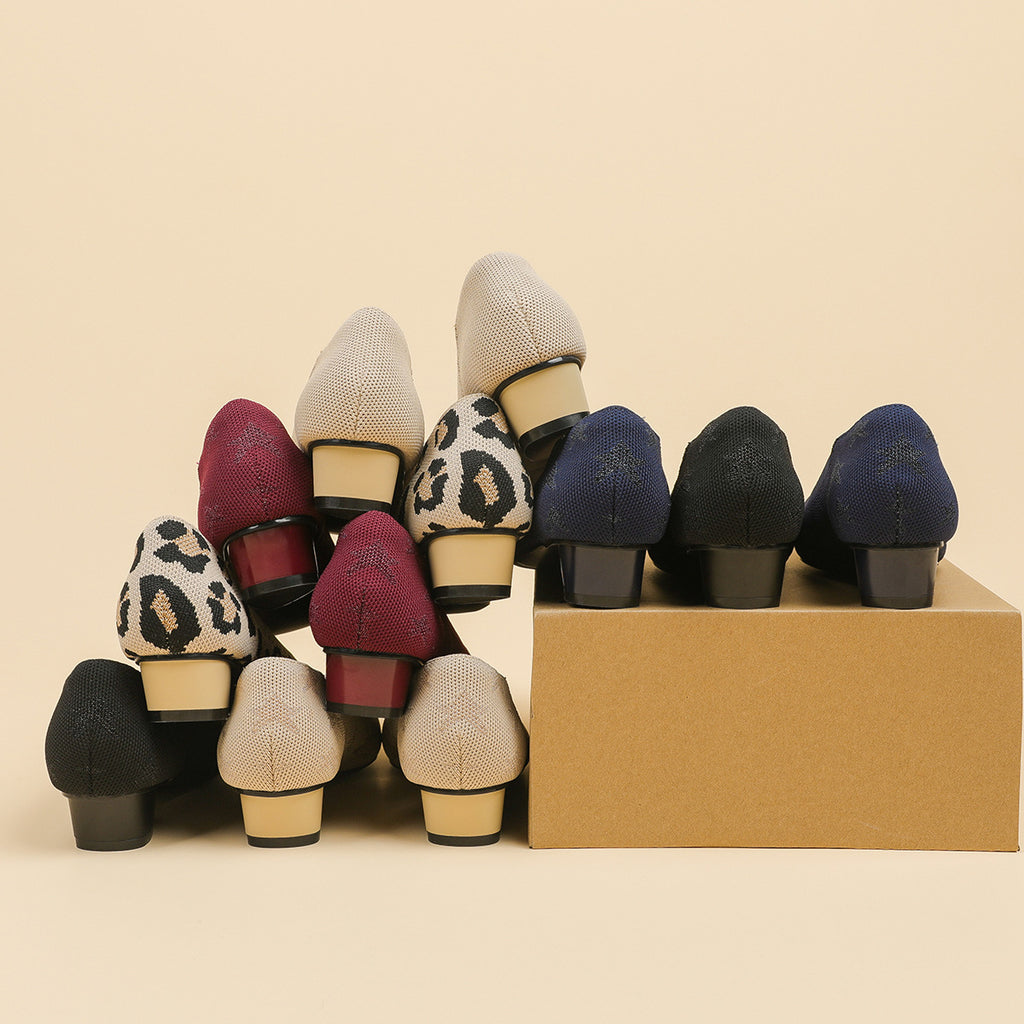 VentiKnit ChunkStep Heels