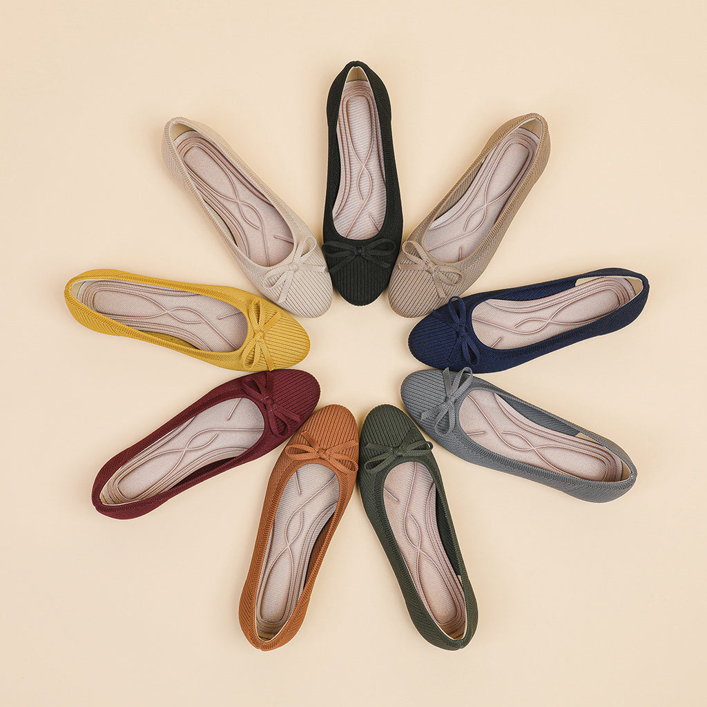 LineKnit Ribbon Rounde Flats