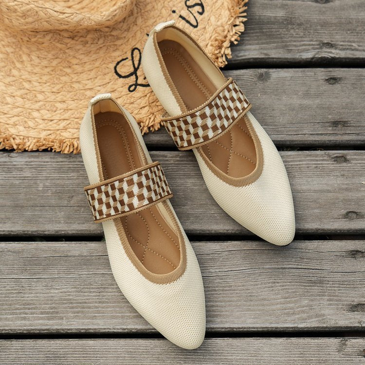 WildKnit Pointe Mary Janes