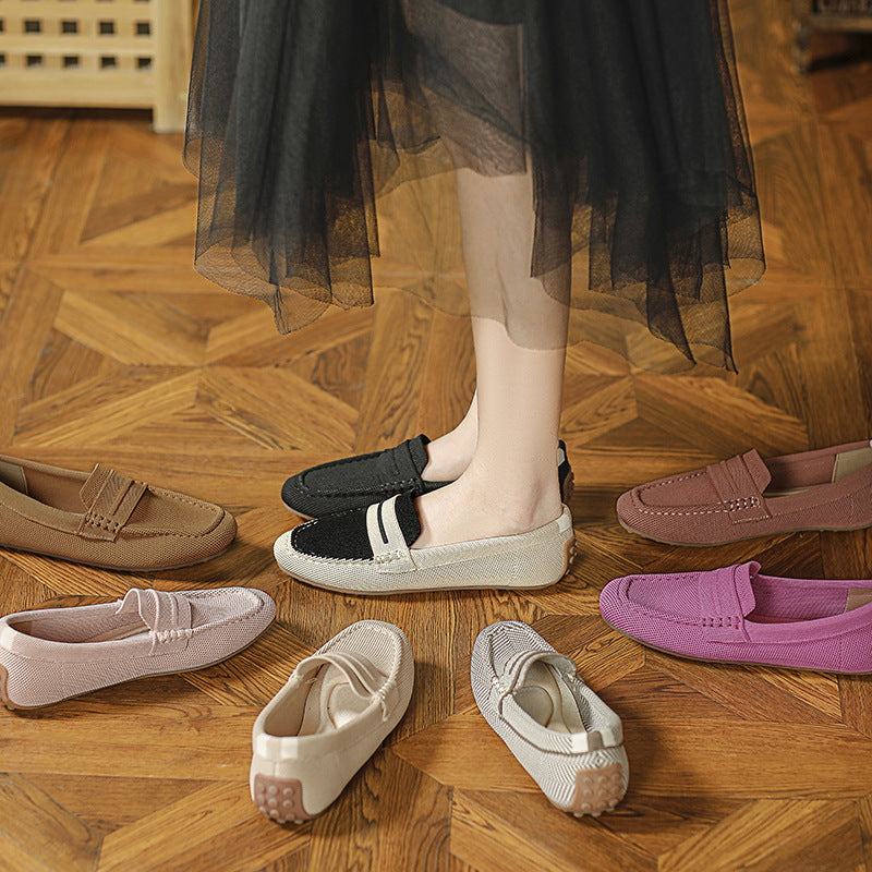 PennyKnit Squaré Loafers