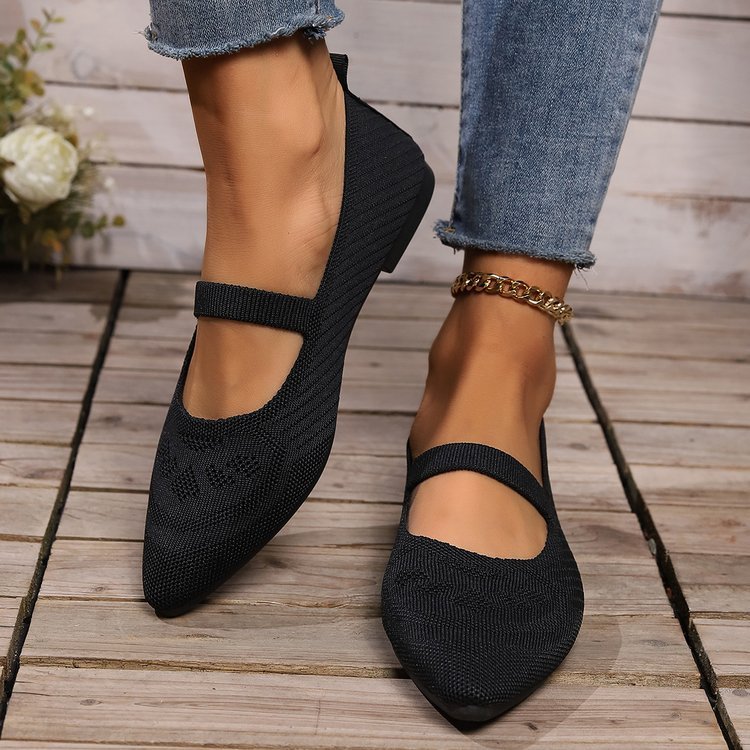 VentiKnit Pointe Mary Janes